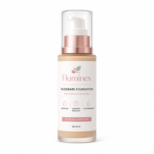 Fluminex Radiance Foundation – Natuurlijke Dekking | Langdurige Hold | Hydraterend